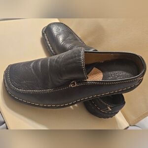 Bjorndal Black Leather Mules- Like NEW!